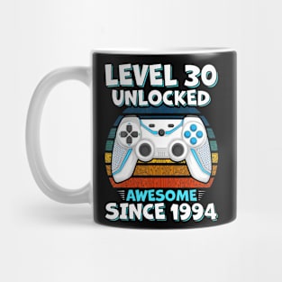 30th Birthday 30 Years 1994 Decorative Funny Mug